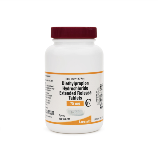 Diethylpropion HCl 75mg